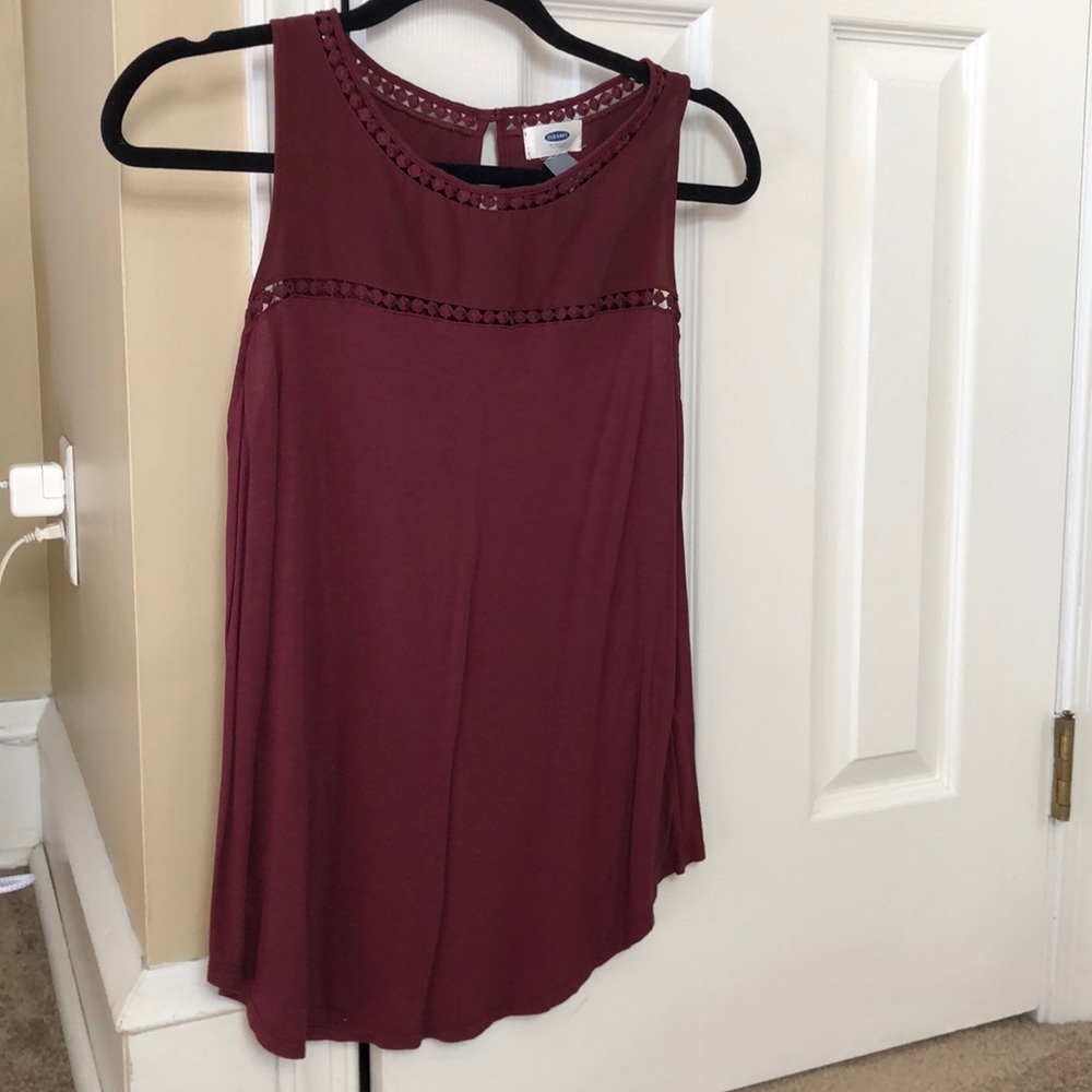 Old Navy Maroon Top